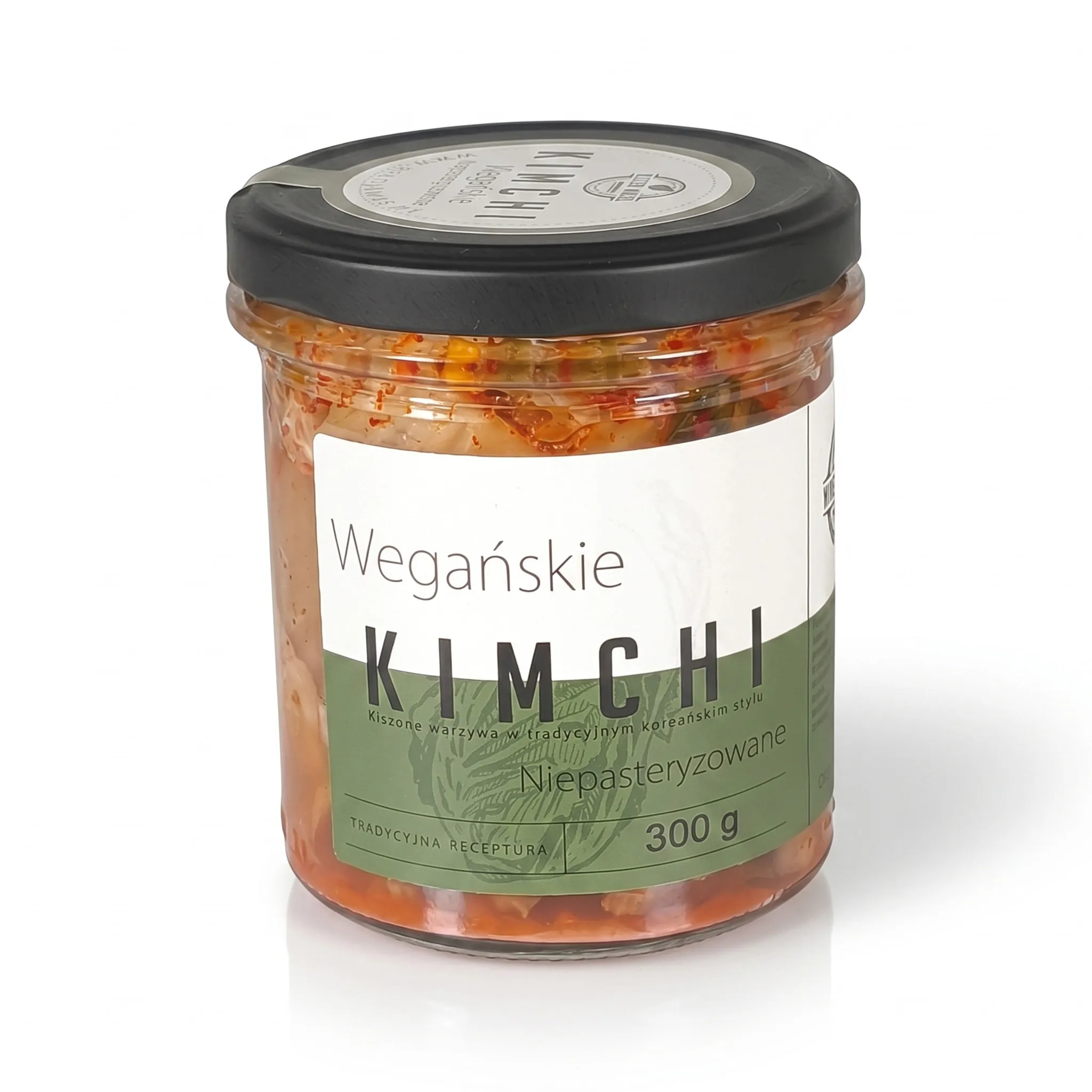 Kimchi wegańskie niezly kwas w sloiku 300g